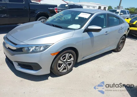 2018 Honda Civic Lx из США, поврежденный, VIN 2HGFC2F51JH587288